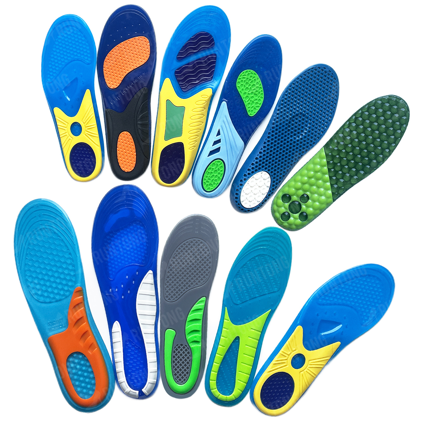 The soft gel material conforms to the shape of your foot, evenly distributing pressure and reducing strain on key areas like the heel and arch.